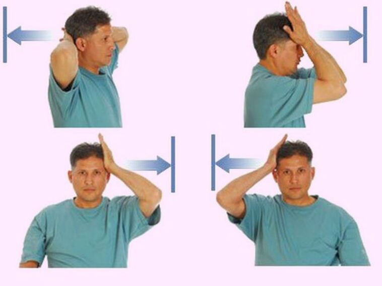 Exercícios que promovem o tratamento e prevenção da osteocondrose cervical